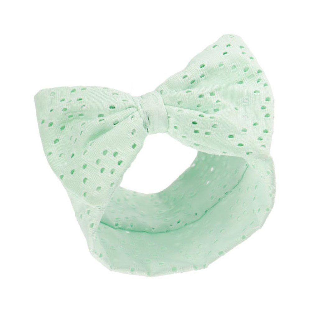 Mint bowed Headband - Little Moo Baby