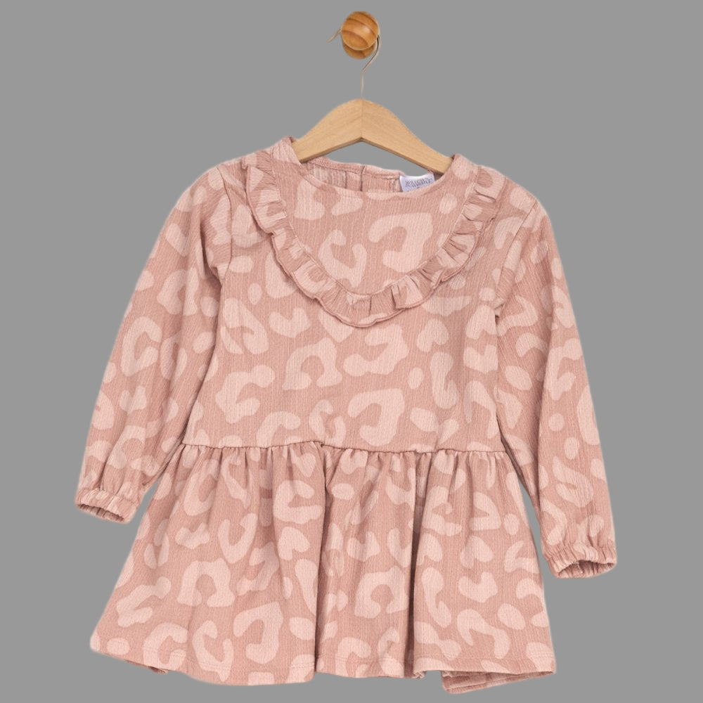 Pink 3 Piece Borg Jacket Set - Little Moo Baby