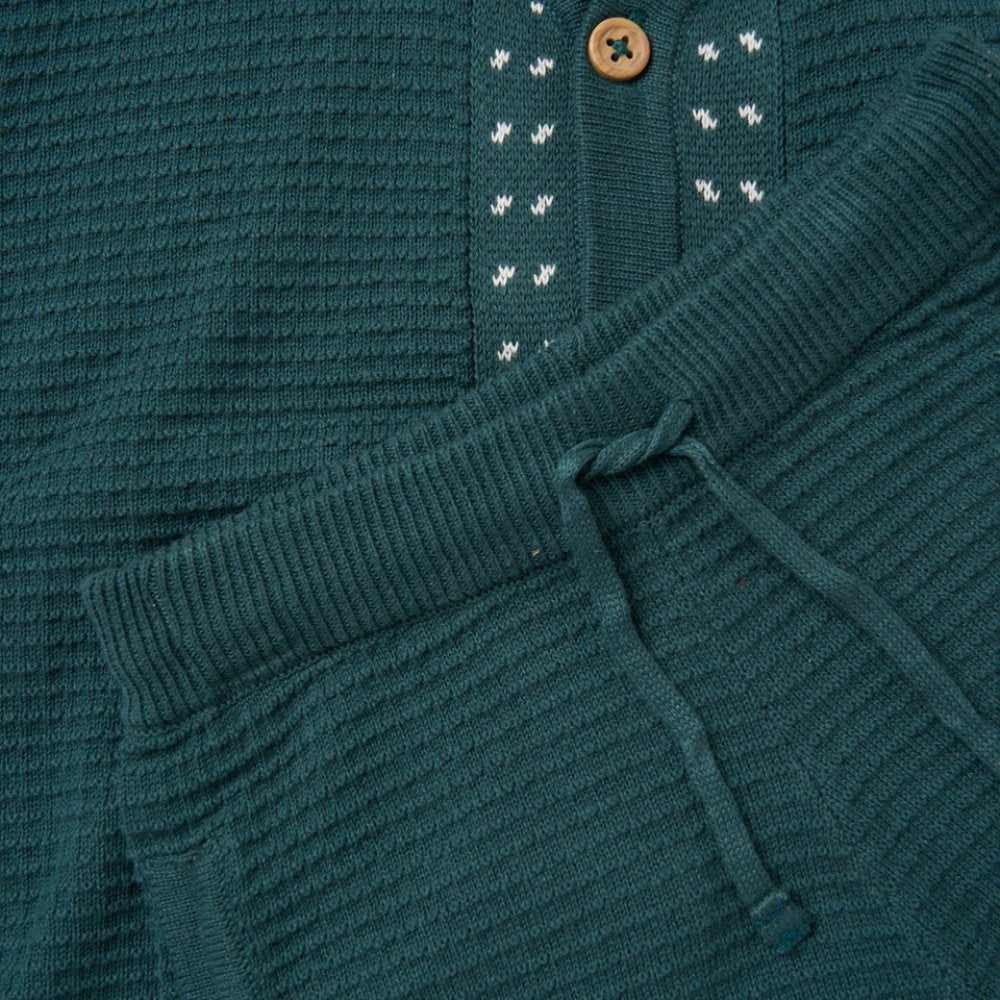 Green True Knit Two Piece Set - Little Moo Baby