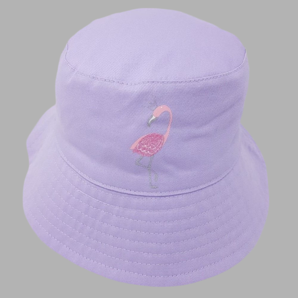 Lilac Girls Flamingo Hat - Little Moo Baby