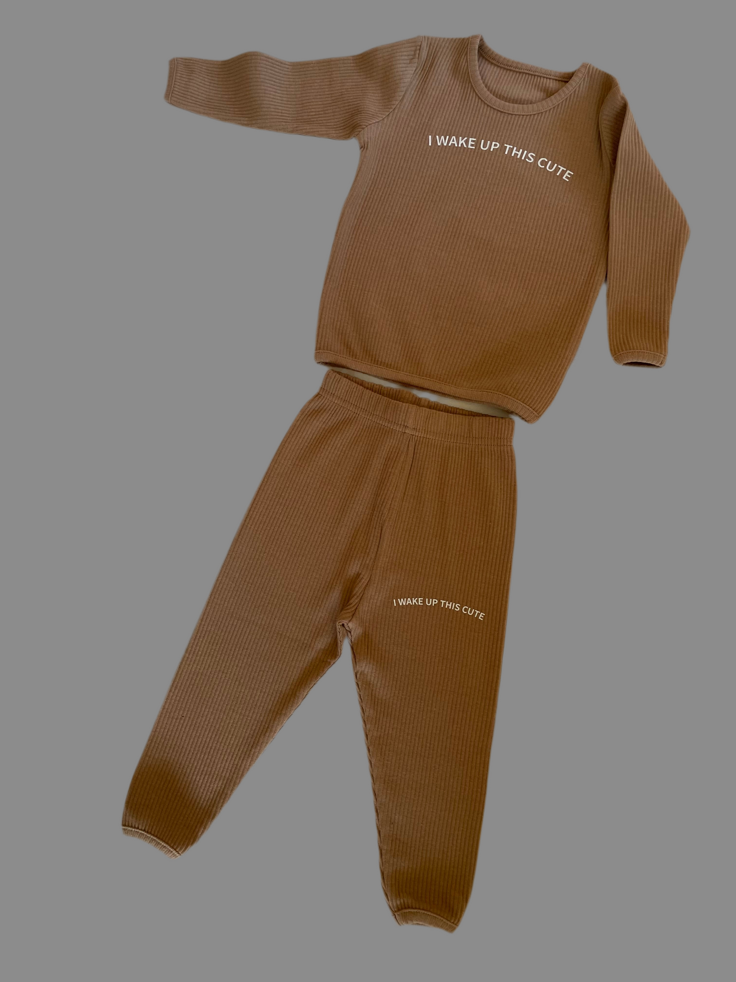 Biscuit I Wake Up This Cute Loungewear Set