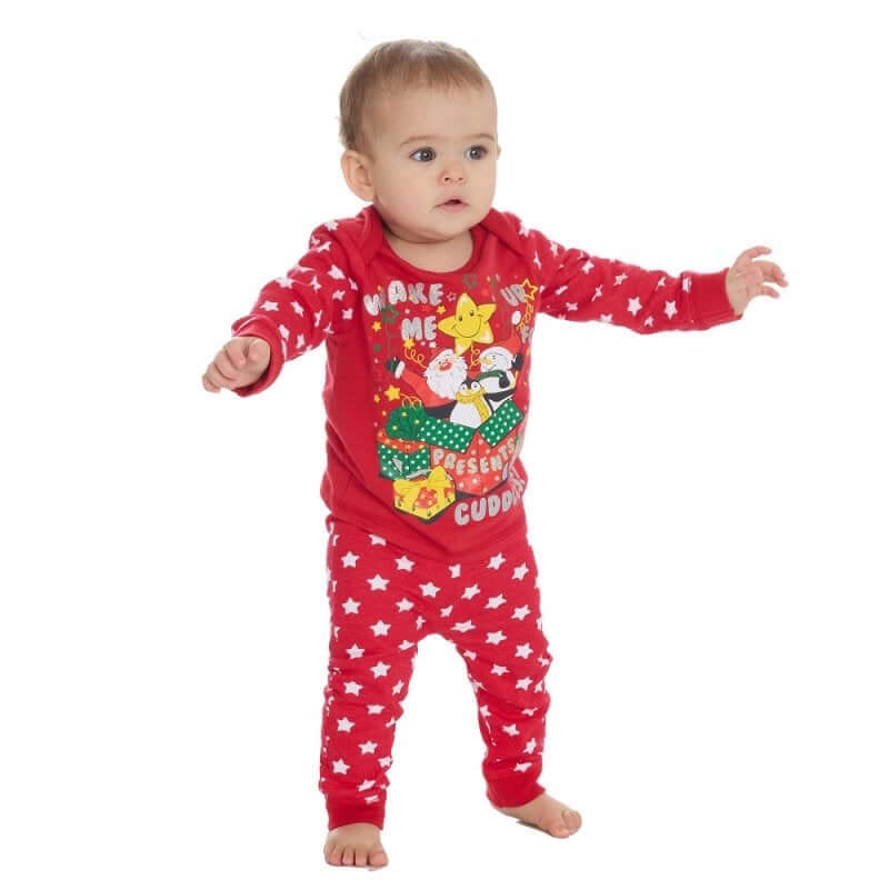 Christmas Pyjamas Wake Me Up - Little Moo Baby