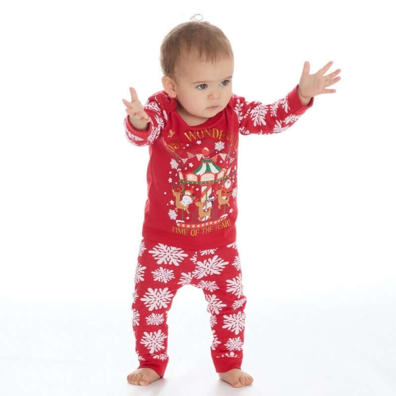 Christmas Pyjamas Most Wonderful Time Of The Year - Little Moo Baby