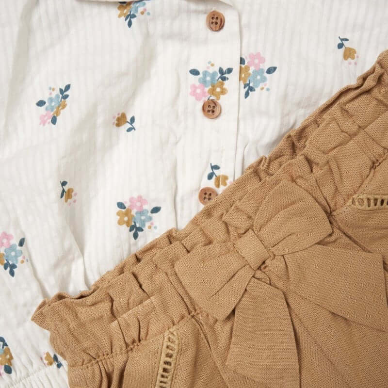 Blouse & Shorts Set - Little Moo Baby