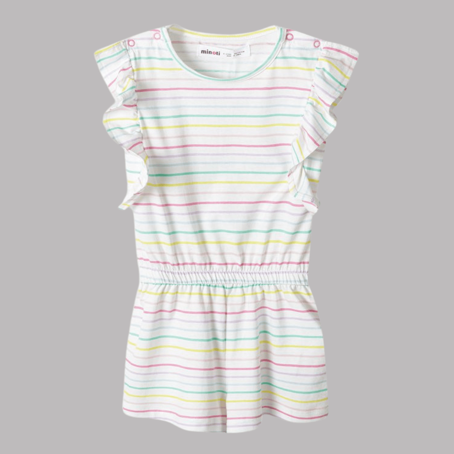 Colorful Stripe Playsuit