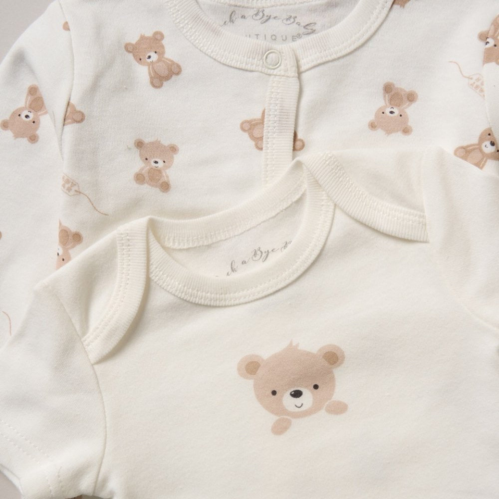 Cream 5 Piece Baby Bear Set