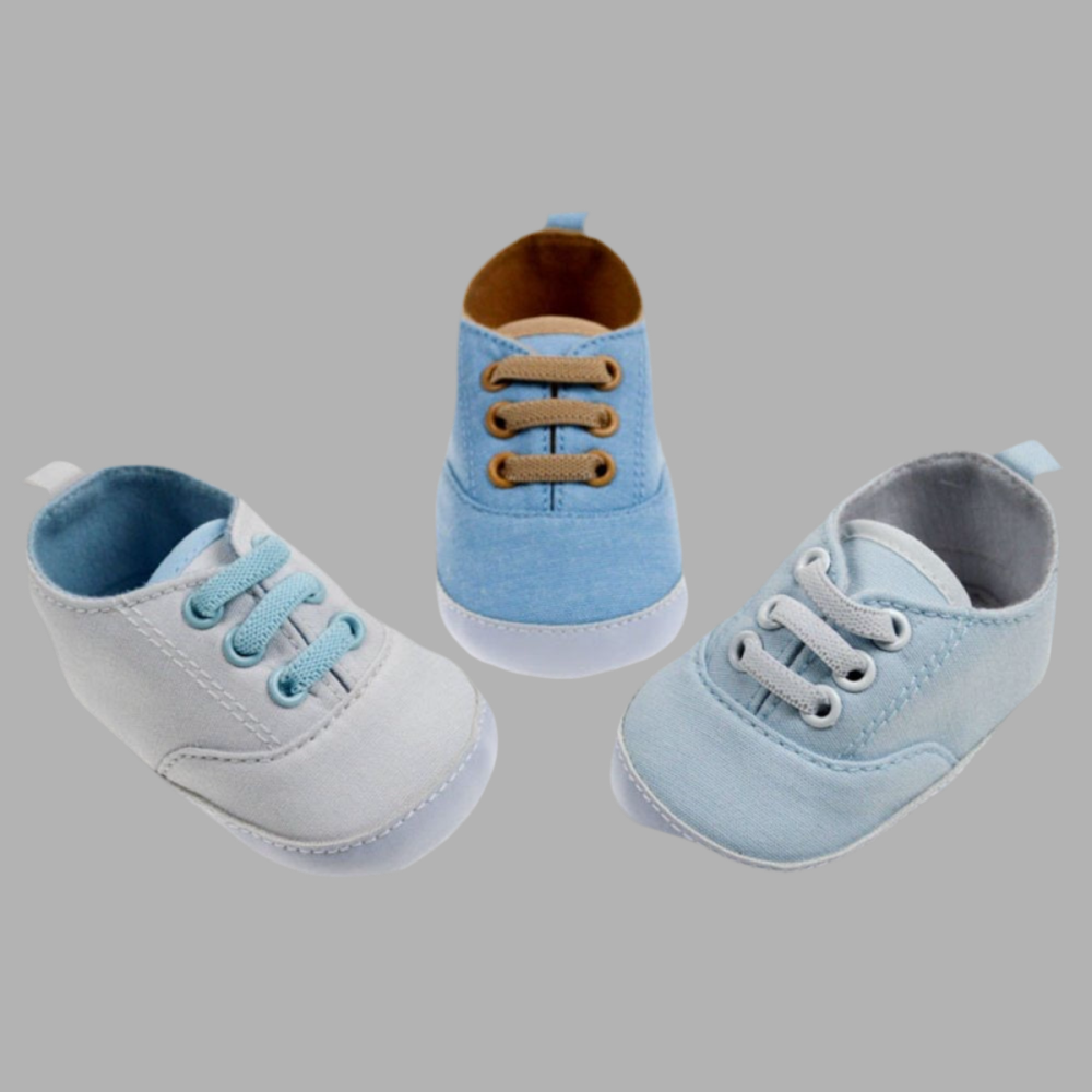 Cotton Twill Shoes - Little Moo Baby