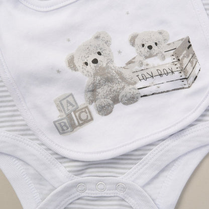 Five Piece Teddy Gift Set - Little Moo Baby