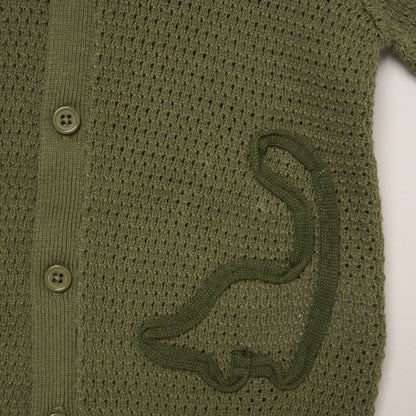 Baby True Knit Shorts & Shirt Dinosaur Motive - Little Moo Baby