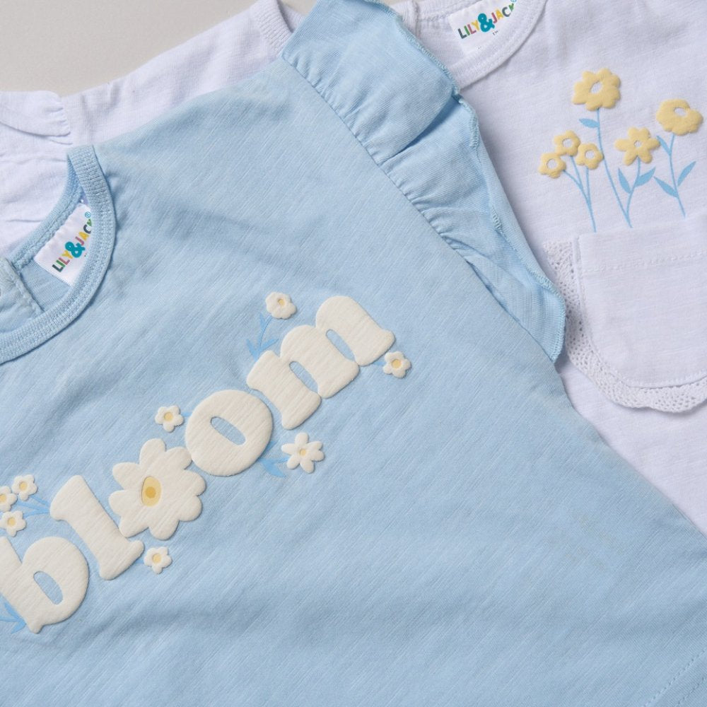 Toddler 2 T-Shirts & 2 Shorts Set