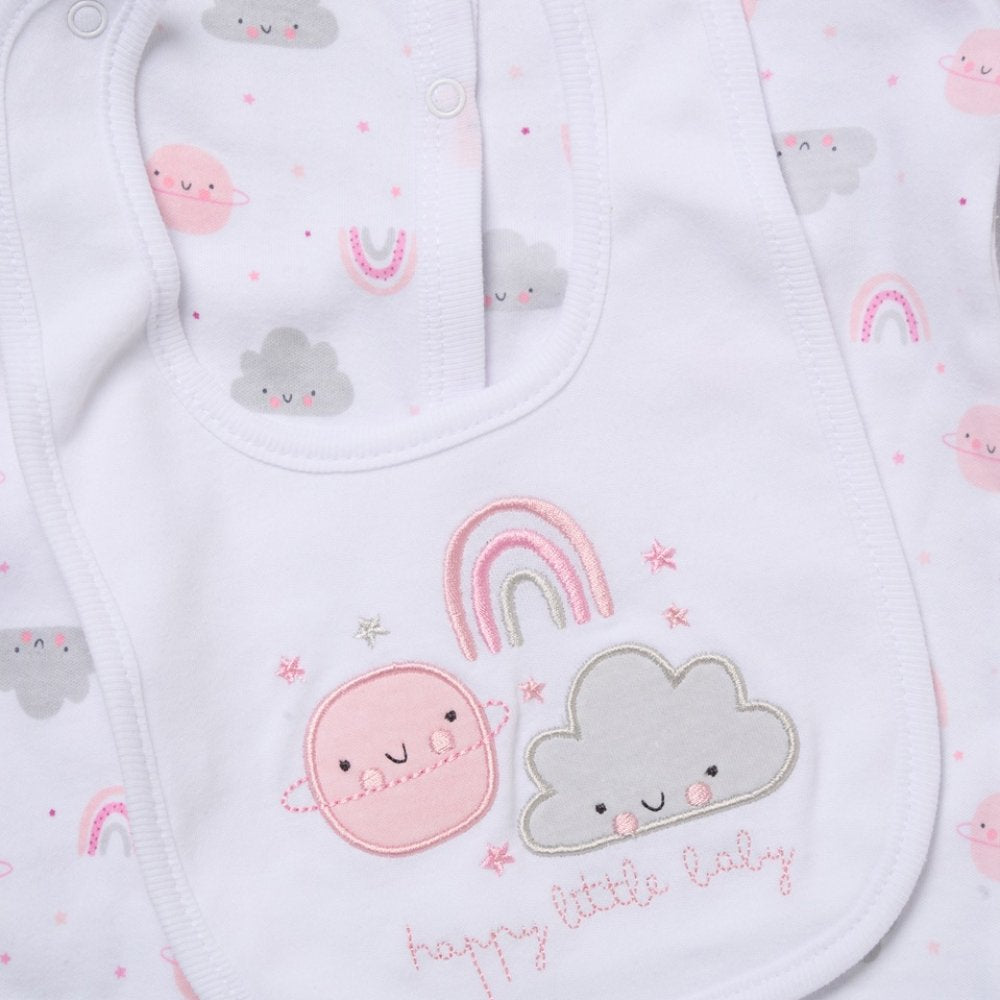 Pink Happy Little Baby 5 Piece Set - Little Moo Baby