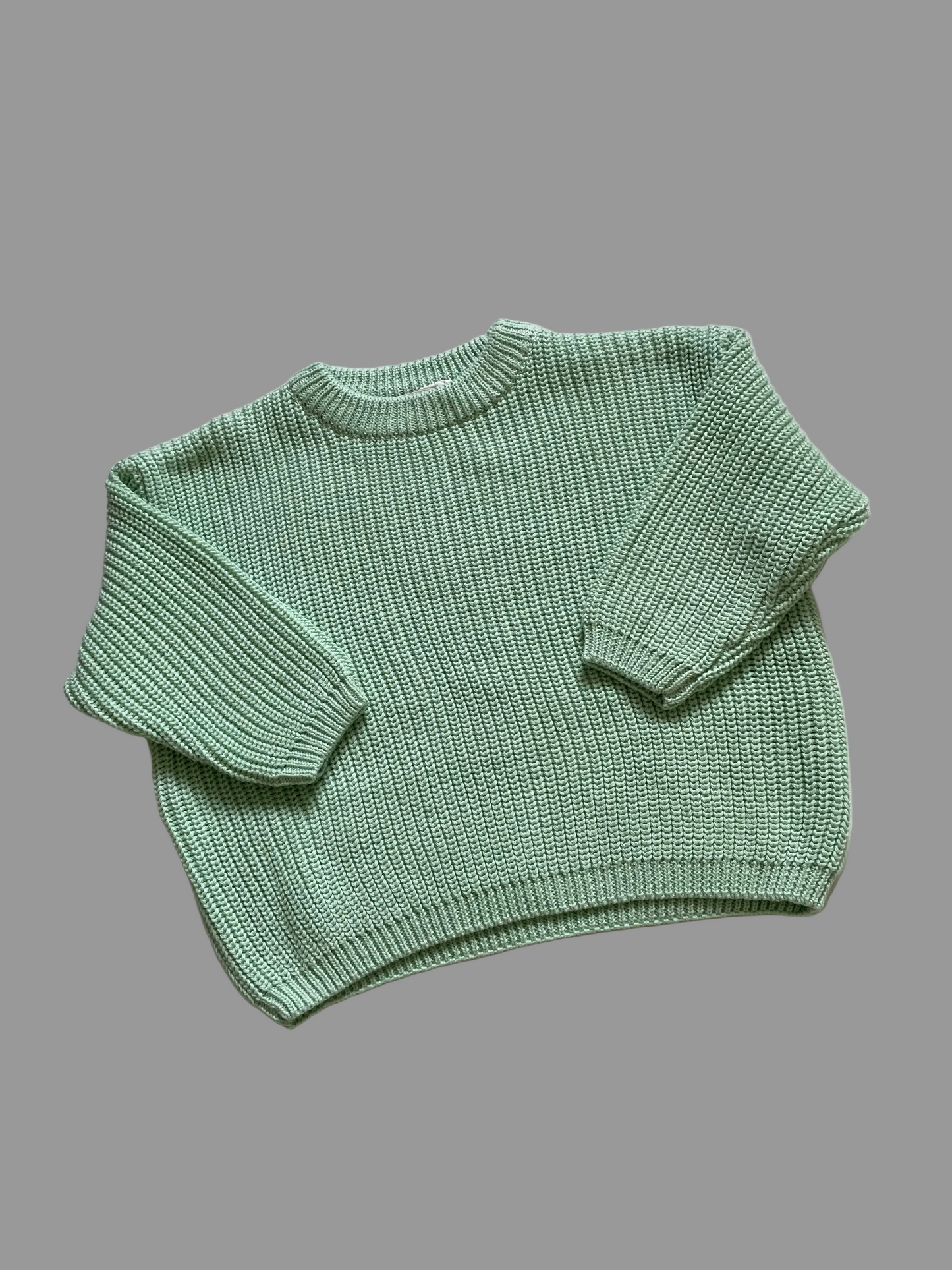 Mint Oversized Jumper