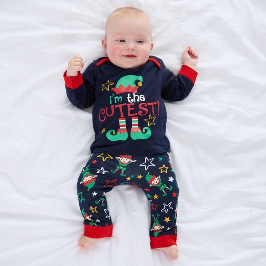 Elf Christmas Pyjamas - Little Moo Baby