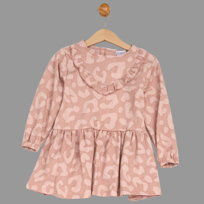 Pink 3 Piece Borg Jacket Set - Little Moo Baby