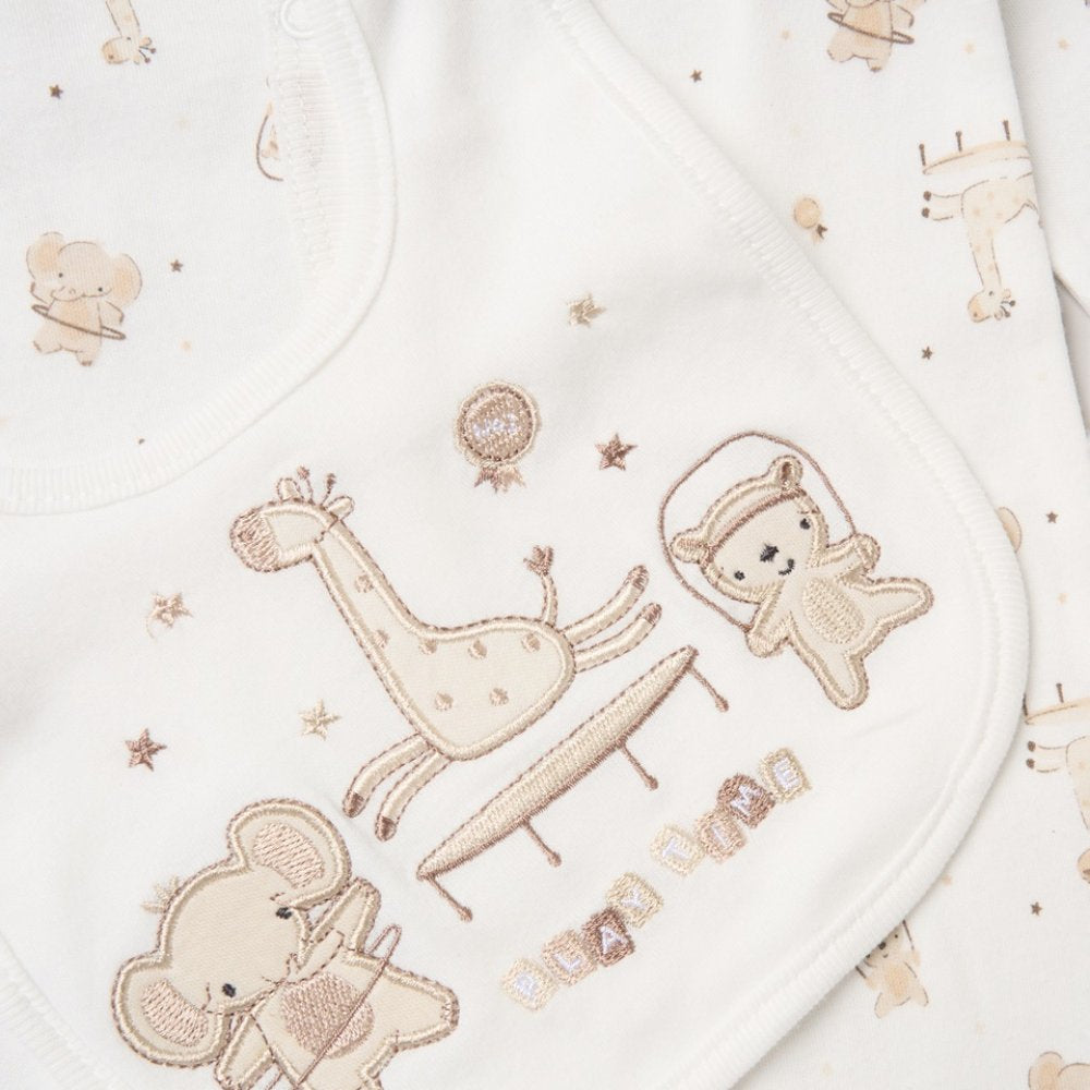 Cream Five Piece Playtime Gift Set - Little Moo Baby