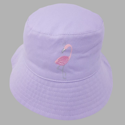 Lilac Girls Flamingo Hat - Little Moo Baby