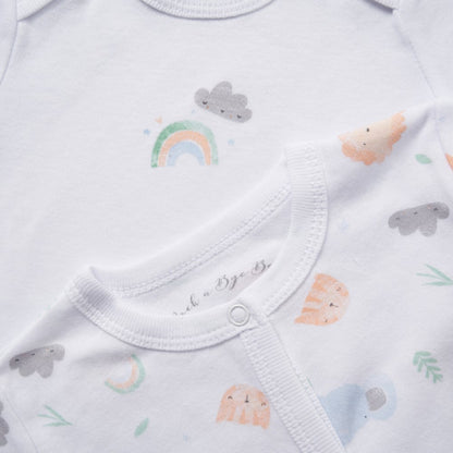 White 5 Piece Set Hello Little One - Little Moo Baby