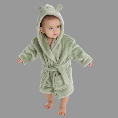 Sage Dressing Gown - Little Moo Baby