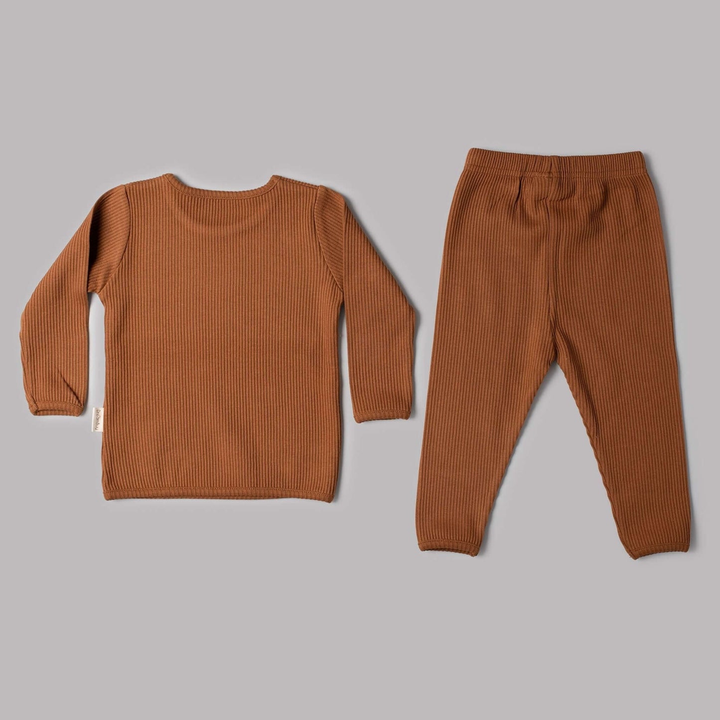 Caramel Happy Little Human Loungewear Set