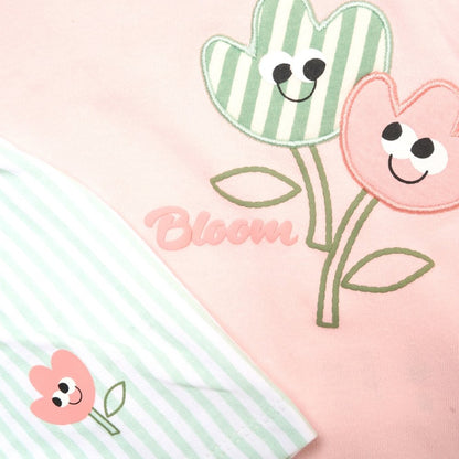 Pink T-Shirt, Shorts & Sunglasses Set - Little Moo Baby