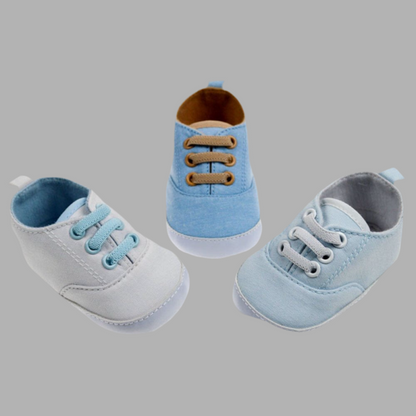 Cotton Twill Shoes - Little Moo Baby