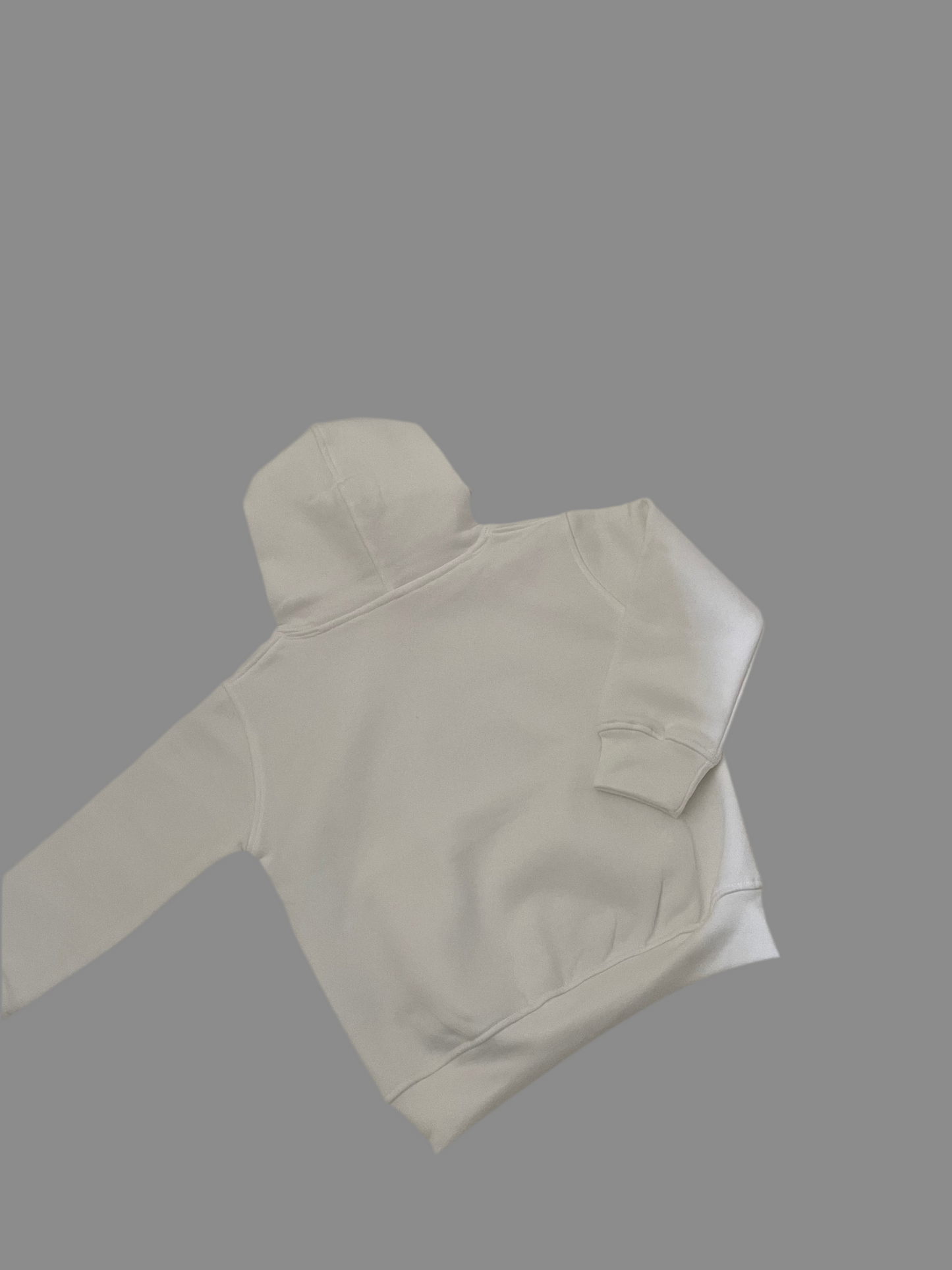 White Happy Little Human Hoodie