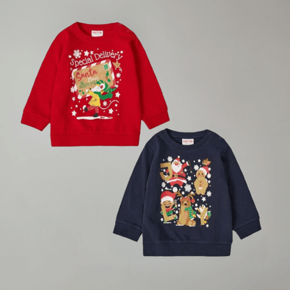 Navy Jolly Christmas Sweatshirt